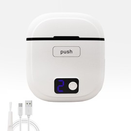 Electric Nail Clipper with 3 Speed Levels, Safe and Convenient Nail Trimmer, USB Rechargeable for Baby, Kids, Adult, Seniors, Caregiver Automatic Nail Clipper