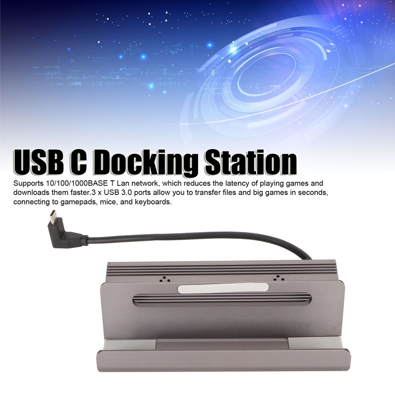 for Steam Deck Docking Station 6 in 1 USB C