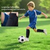 Children's Football Shin Pads Small Black XS (Black, XS)