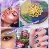 Ceya Chameleon Mica Powder, 1.8oz/ 50g Mermaid Chrome Nail Powder,