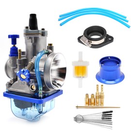 PWK Carburetor 28mm Universal Motorcycle Racing Carburetor for 250cc High Performance Parts 2T 4T Engine Dirt Bike Motocross Motorcycle Scooter ATV Quad 212 Predator Carburetor