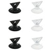 DGZZI 6PCS Rubber Inverted Triangle Suction Suckers GU10/GZ10 Lamp Cup
