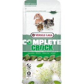 Versele-Laga Complete Crock Herbs | Pack of 3 | 3 x 50g | Snack for Rabbits and Rodents | Soft Herbal Filling with Alfalfa | Easy to Digest and No Added Sugars