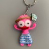 Voodoo String Doll Keychain, Design T07