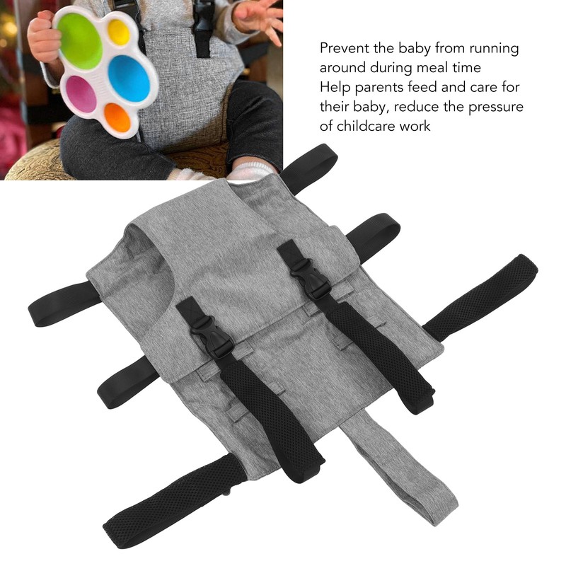 Baby Safety Seat Harness Comfortable Breathable Washable Baby High Chair