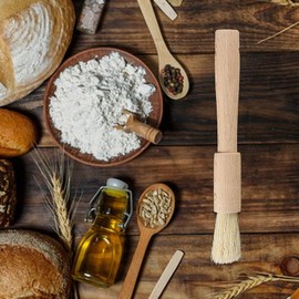 Butter Brush - Oil Brush for Cooking,Oil Spreader Heat-Resistant Kitchen Utensils for Pan Glazing Roasting Grilling BBQ Daily Use Family Bread Outdoor Ovens