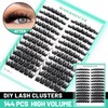 Bodermincer Bodermincer Eyelashes Clusters 10-12-14mm Mixed/12-14-16mm Mixed/14-16-18mm Mixed/16-18-20mm Mixed Nature