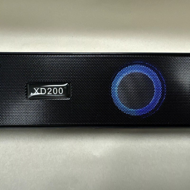 ECPAUTECH XD200 Portable Speaker, Sound Bar, In Black Color With