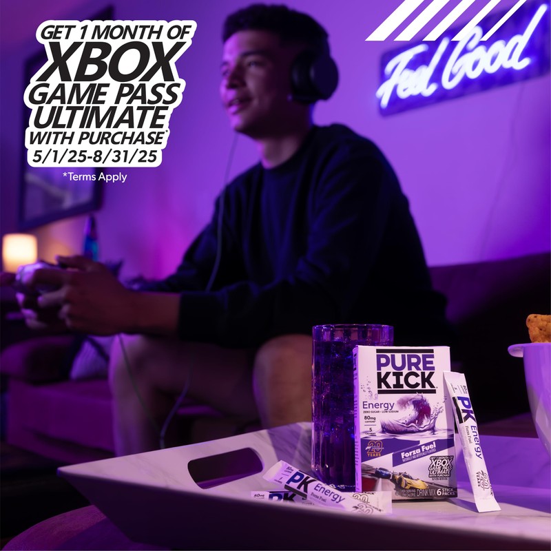 Pure Kick Energy Singles To Go Drink Mix,Forza Fuel​, Includes