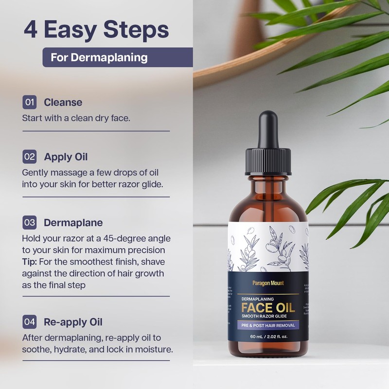 Paragon Mount Dermaplaning face Oil 2oz