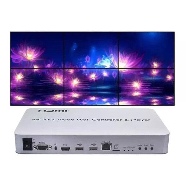 ADTEKmx Controlador Videowall 3x2 2x2 Xbox Ps4 Sky Cablevision Adtek