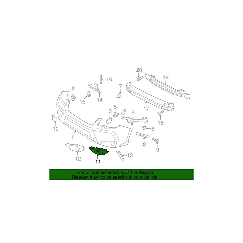 Subaru 57731SG110 - OEM Part