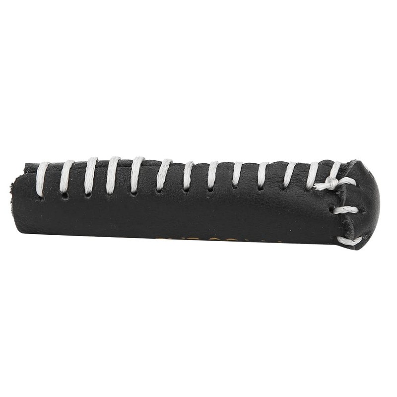 Alomejor Leather Snooker Tip Head Protective Cover Billiard Stick Protector