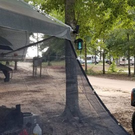 Mytee Products 16' x 24' Black Heavy Duty 6 Oz 70% Shade Mesh Tarps with Grommets ROLL-Off | Sturdy Mesh Tarp Shades for Sun Light Blockage, Green House, Garden, Swimming Pool, Balcony Privacy Mesh