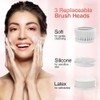 TOUCHBeauty TB-0525AP Facial Cleansing Brush, Face Brush with 3 Exfoliating