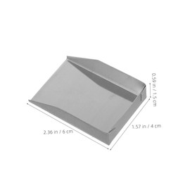 STOBAZA Stainless Steel Jewelry Shovel 4pcs Loose Bead Scoop for DIY Jewelry Making Bead Storage Tool