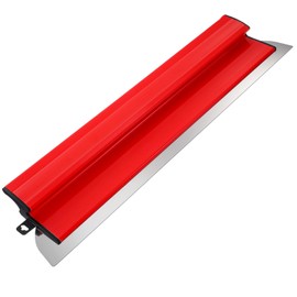 Lanties 24 Inch/60 CM Drywall Skimming Blade, Stainless Steel Drywall Smooth Finish Tool for Large Working Area Wall Decoration, Replaceable 0.5 mm Stainless Steel Blade, Ergonomically Designed Grip