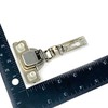 Hafele 329.03.558 Salice C2R9A99 Hinge, steel, nickel-plated, 120degree, full overlay,