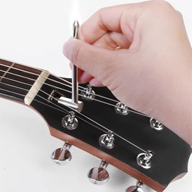 14PCS Guitar Truss Rod Allen Wrench Set, Include 6.35mm 7mm 8mm Pocket Truss Rod Hex Box Wrench and 4mm 5mm Lengthened Ball End Truss Rod Wrench for Guitar Bass Neck Bridge Nut Screw Adjustment