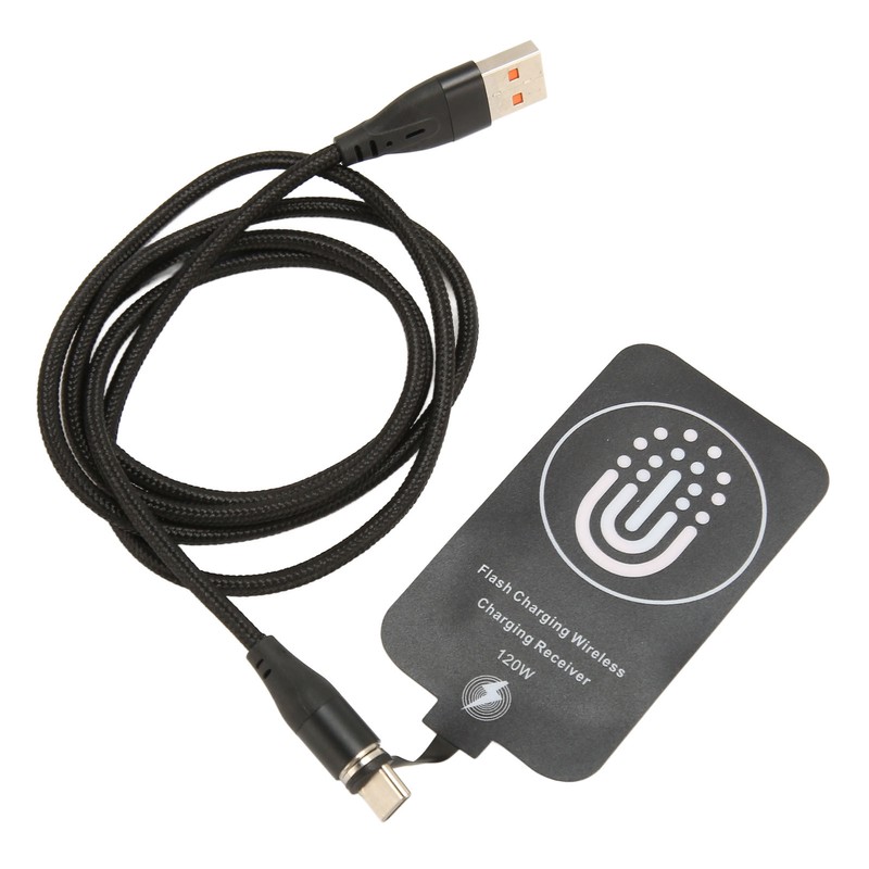 120W Type C Magnetic Dual Purpose Wireless Charging Receiver 10W
