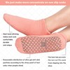 unenow Unisex Non Slip Grip Socks with Cushion for Yoga