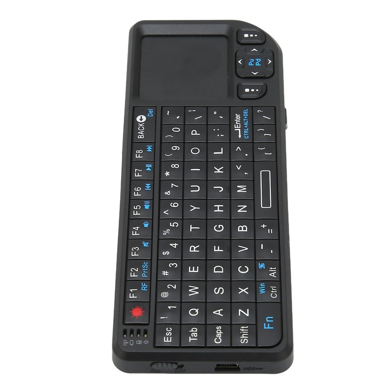 Mini Keyboard 2.4G Wireless Backlit Integrated Design Inbuilt Rechargeable Battery