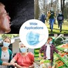 Aspect 100 Disposable Face Masks, 3 Ply Earloop Face Mask,