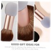FOMIYES Double-headed Makeup Brush Set Blush Powder Brush for Daily
