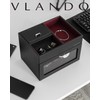 Vlando Automatic Double Watch Winder - Watch Winder Box with