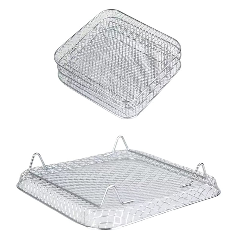 BTOSEP Air Fryer Rack Compatible Foodi 8L Stainless Steel Stackable