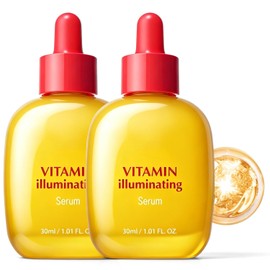 2PCS Sérum Nocturno con Retinol y Vitamina para Rostro - Serum facial Night Repair Retinal 30 ml - con Niacinamida, Péptidos y Ácido Hialurónico, Tratamiento Facial para Piel Brillante