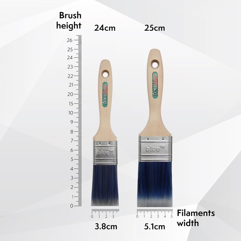 Axus Decor Blue Pro-Brush Set (5 Pieces)