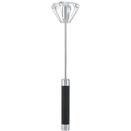Batidor Manual de Huevos, Batidor de Huevos de Acero Inoxidable Aparato de Cocina para Mezclar, Batir, Agitar