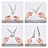 Professional Kitchen Scissors for Food,Poultry Shears Heavy Duty with Serrated