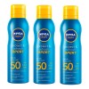 Protector Solar Nivea Sun Protect & Refresh Sport 3 Pzas