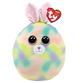 TY Furry Rabbit Easter Squish-A-Boo 10" | Beanie Baby Soft Plush Toy | Collectible Cuddly Stuffed Teddy