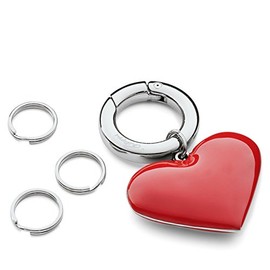 Philippi Love Keyring Nickel, Polycolour