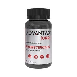 CRD, Suplemento alimenticio con Fitoesteroles, Omega 5 y Vitamina D3, Complementa la ingesta de ácidos grasos esenciales y vitaminas, 120 cápsulas