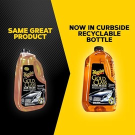 Meguiar's Gold Class Champú y Acondicionador para Lavar Auto, 1.8 L, Naranja