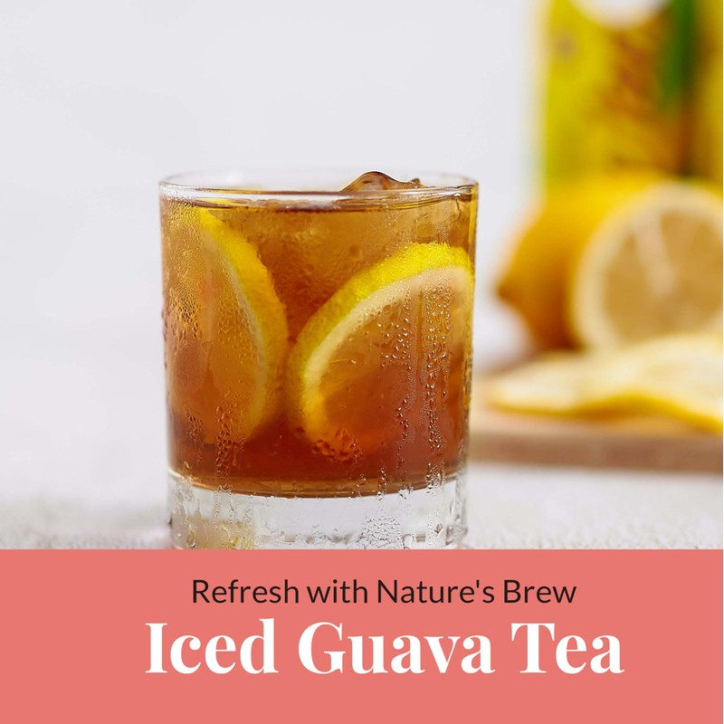 75 Organic Guava Leaf Tea Bags, Pure Guava Leaf Tea,100%