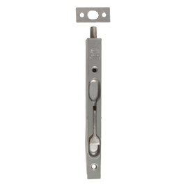 Amig - Stainless Steel Door Bolt | Bolt Mod. 401 | Door Lock in Chum | Gate Lock Bolt Door Slider | Dimensions: 162 x 17 | Mortise Lock | Suitable for Double Wing Doors