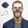 Pack of 2 Crochet Wool Nose Covers, Warm and Breathable