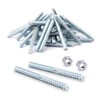 POWERTEC QHB1001 Hanger Bolts 5/16-18 x 3 Inch, 50 Pack
