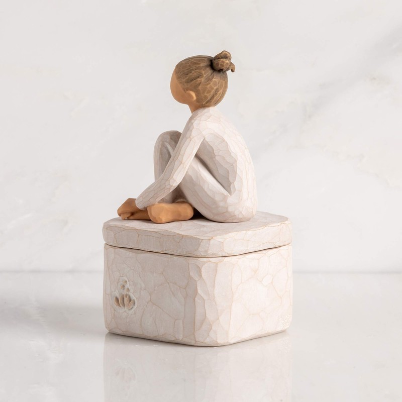 Willow Tree The Dancer Keepsake Box, Sculpted Hand-Painted Keepsake Box