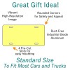 Grateful Letter Art Front Vanity License Plate #LP-TL004