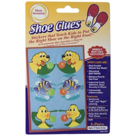 Mom Invented Shoes Clues for Learning Left & Right Shoes