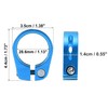 X AUTOHAUX 28.6mm Aluminium Alloy Bike Bicycle Seat Post Clamp