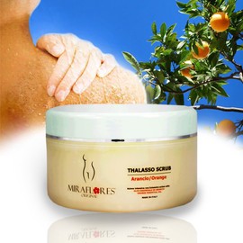 Thalasso Scrub with Orange Low Kutane Renewal 400 ml Remodeling Scrub with Sea Salt, Essential Oils, and Plants Exfoliator – Makes the Skin Soft And Supple/nourishing and Mineral Salts – Promotes Rebirth A New Bright Skin, Ben Oxyg Eniertes and Hydra Ted