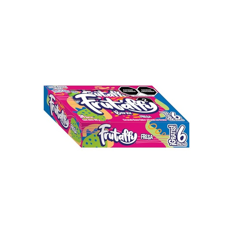 Frutaffy barra Fresa de 6 g. Display con 24 pzas