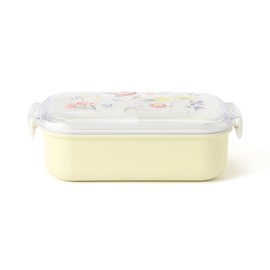 Francfranc Franc Lunch Box Lock, Clear, Multi Flower